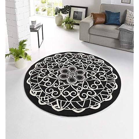 Zala Living Capri Mandala Alfombra Redonda Cover