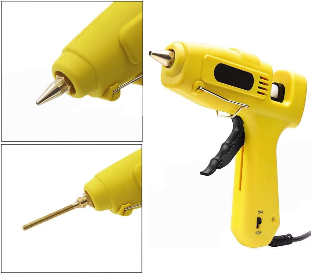 Eyech 4 Pack Interchangeable Hot Glue Gun Nozzles - Assortment Set for Craft & Repair - 2.0x70mm, 2.0x50mm, 2.0x34mm, 3.0x50mm