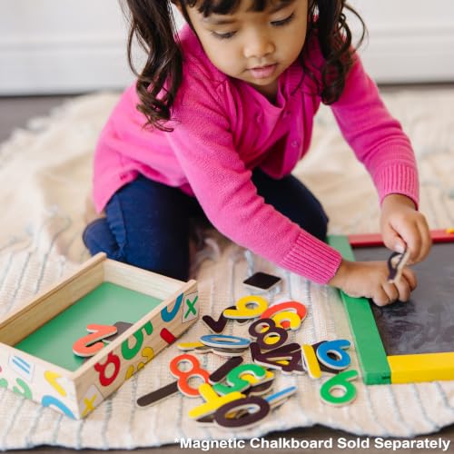 Melissa & Doug Deluxe Magnetic Letters and Numbers Set, 89 Wooden Magnets - image 5