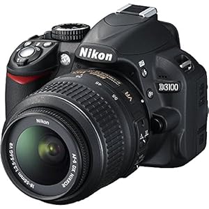 Nikon D3100 14.2MP DSLR Camera with AF-S DX 18-55mm f/3.5-5.6 VR Zoom Lens – (Black) (Discontinued) (Renewed)
