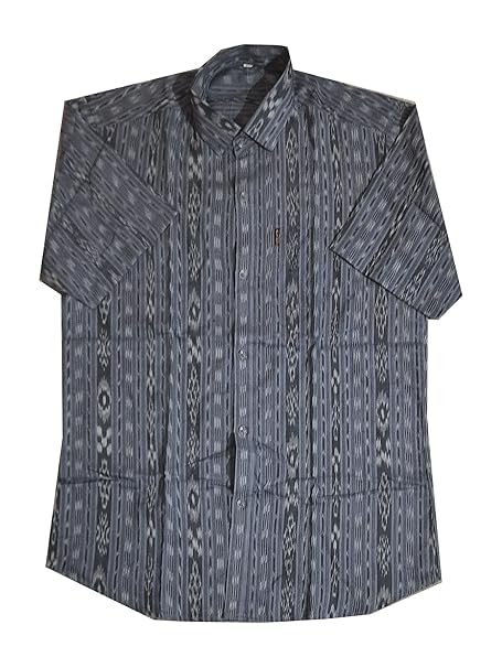 Image of Odisha Handloom 100% Pure Cotton unstitched Sambalpuri Pasapali Shirt fabric for Men /Boys Odisha Traditional kurta Soft & Breathable Natural Cotton fabric