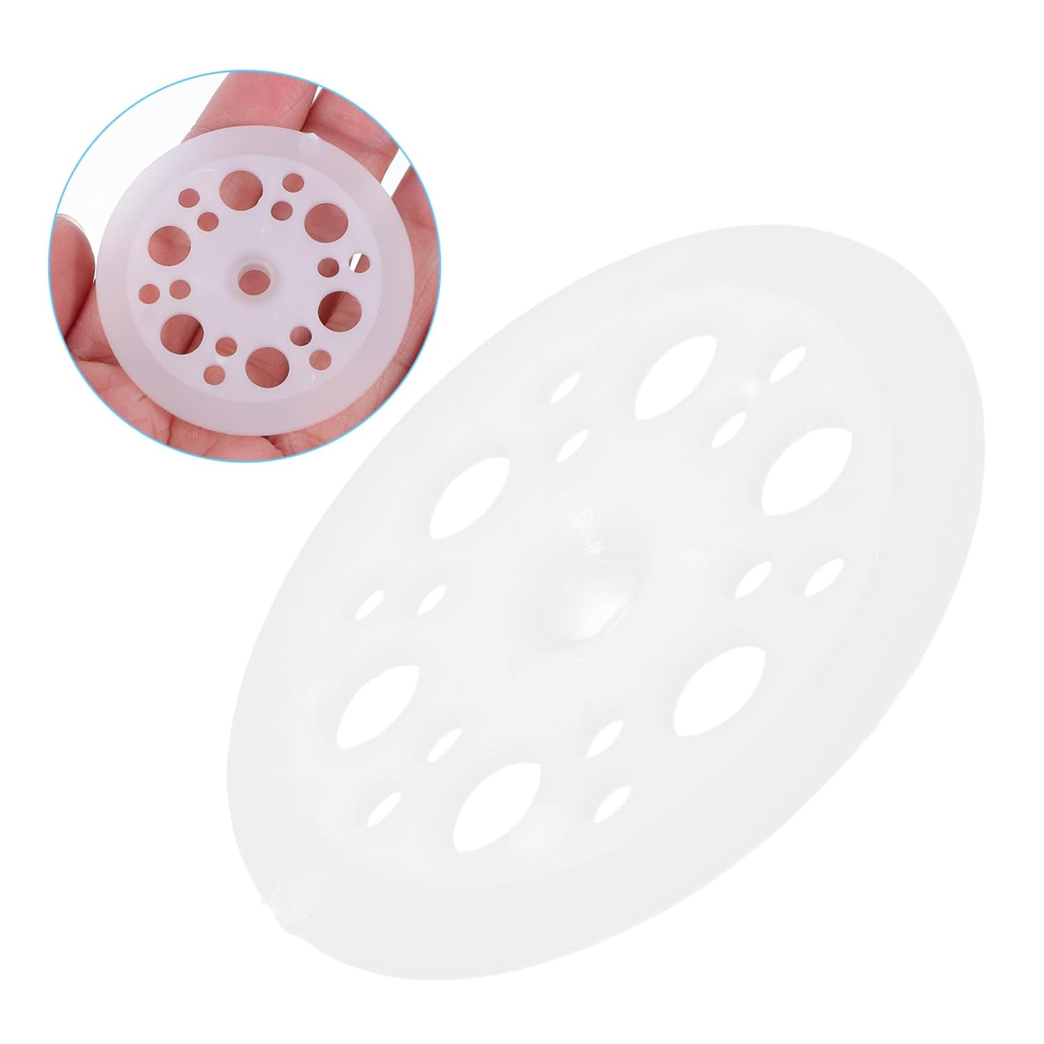 100pcs White Plastic Fixing Washer for Foam Board Fastening