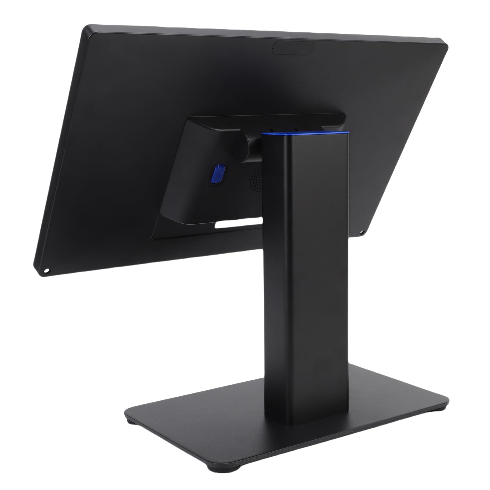 Walfront Système de Terminal de Caisse Enregistreuse à écran Tactile de 15,6 Pouces avec écran Multi-Touch FHD 1920 X 1080 et Support en Métal pour Restaurant, café, Bar, Petite Entreprise (Prise UE