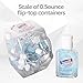 Sanell | Instant Hand Sanitizer Gel - Plus Moisturizers and Vitamin E - Original Scent - Mini 0.5 ounce flip-cap, travel-size bottles – 30 count Display Bowl