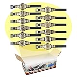 Set of 12 Wrestling Figure Championship Belts for Wrestling Figures [Series 1]