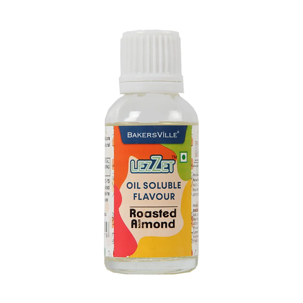 Lezzet Premium Concentrated Oil Soluble Flavour Essence ( Roasted Almond ) for Chocolate, Cake Making, Candy, Cookies, Ice Creams, Desserts | Water & Oil Soluble | Sugar-Free | 30ml (B09TP9BFCD) Amazon Price History, Amazon Price Tracker