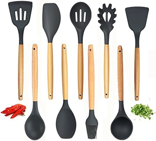Kitchen Utensils Set (Black-9)