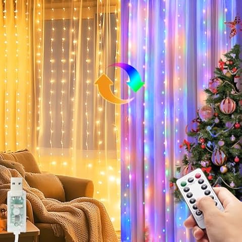 kolpop Rideau Lumineux 300LED Cover