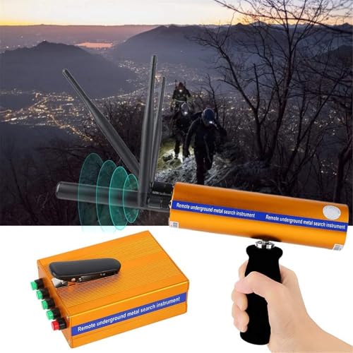 Détecteur de métaux souterrain portable à batterie rechargeable pour or et argent - 3