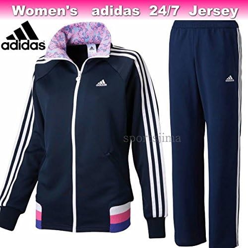 Amazon Adidas アディダス ジャージ レディース Adidas 24 7 上下 Kbz36 S Kbz39 S ネイビー ホワイト L ジャージ上下セット 通販