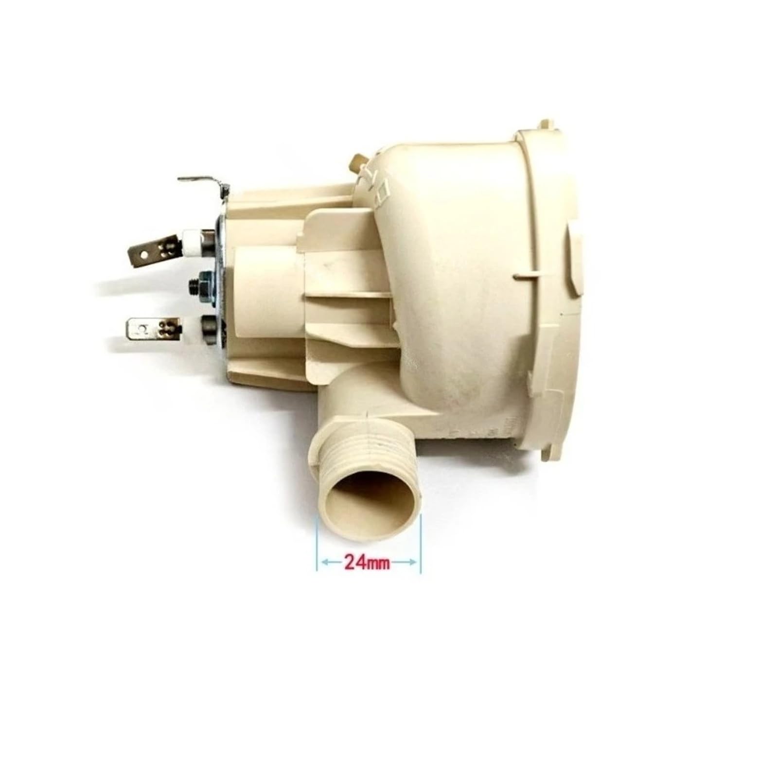 Kompatybilny z Midea, pompa obiegowa zmywarki element rury grzewczej MS1-16 220-240 V 1400 W 674001100090 części zamienne