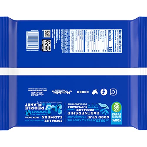 Image of OREO Double Stuf Chocolate Sandwich Cookies, Party Size, 8 - 26.7 oz Packs