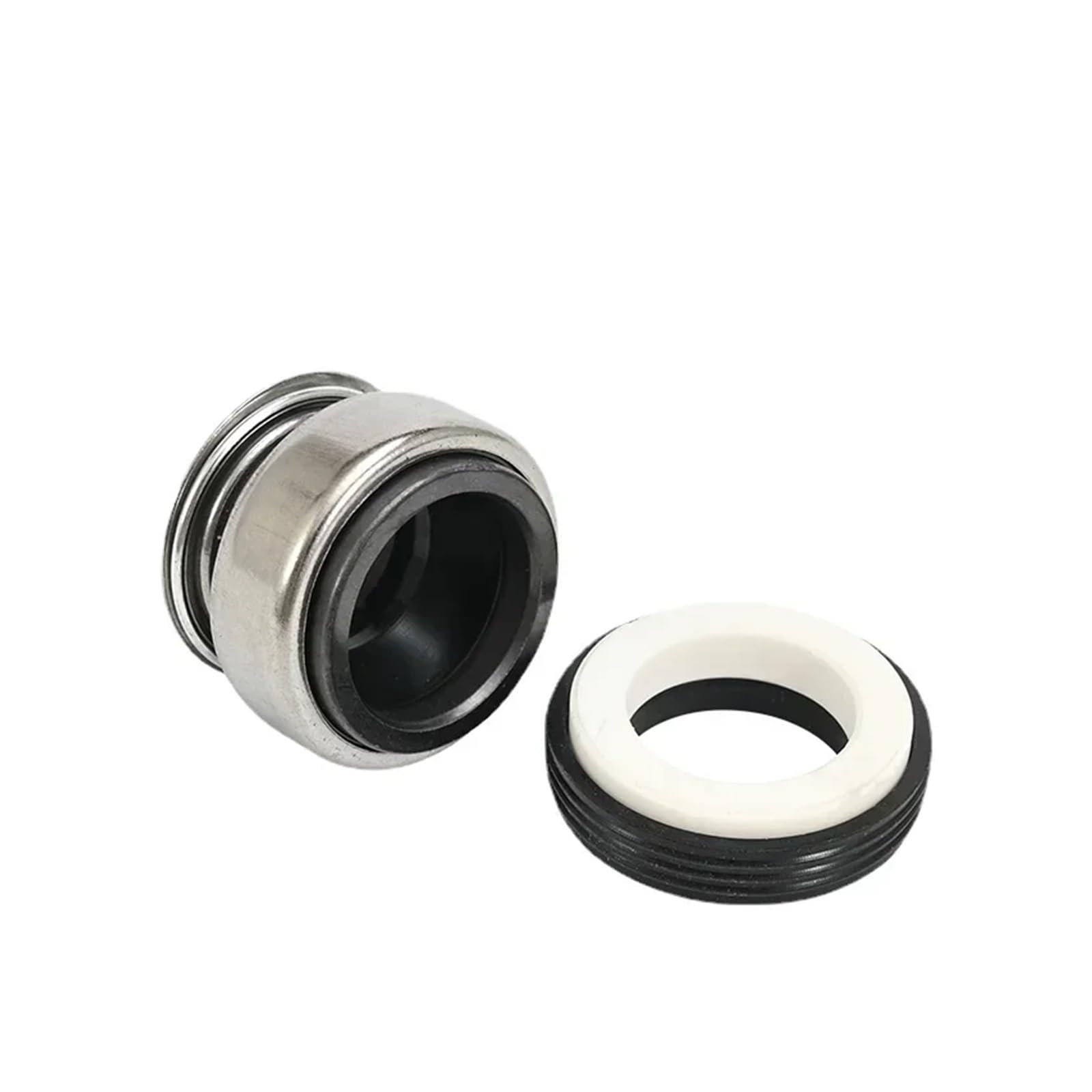 Accesorios de hardware Serie 301 6 8 10 11 12 13 14 15 16 17 18 19 20 22 24-70 mm Sello de eje mecánico de resorte de una sola bobina for bomba de agua de circulación Sello mecánico(1 pc,24mm d7-50mm)