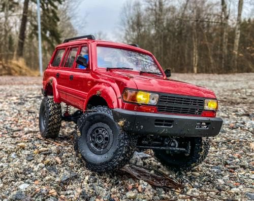 FMT, RC Rock Crawler 4x4 RC Truck WPL C54 1/16 RC Crawler RTR Remote Control Truck Off Road 2.4G All Terrain with Proportional Steering, New Gearbox, Upgraded Chasis and Shock Toy for Boys, Kids