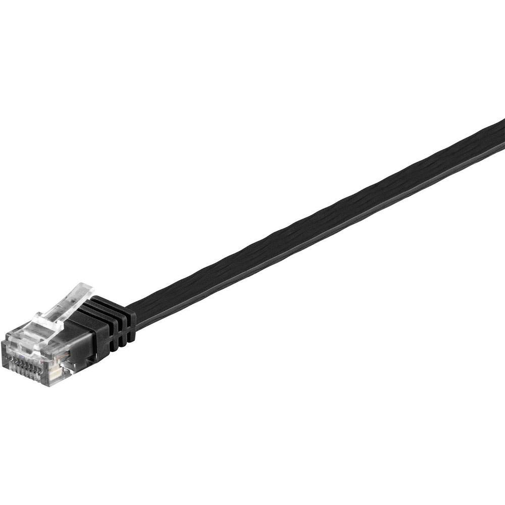 Microconnect Black V-Utp6005s-Flat Networking Cable 0.5 M Cat6 U/Utp (