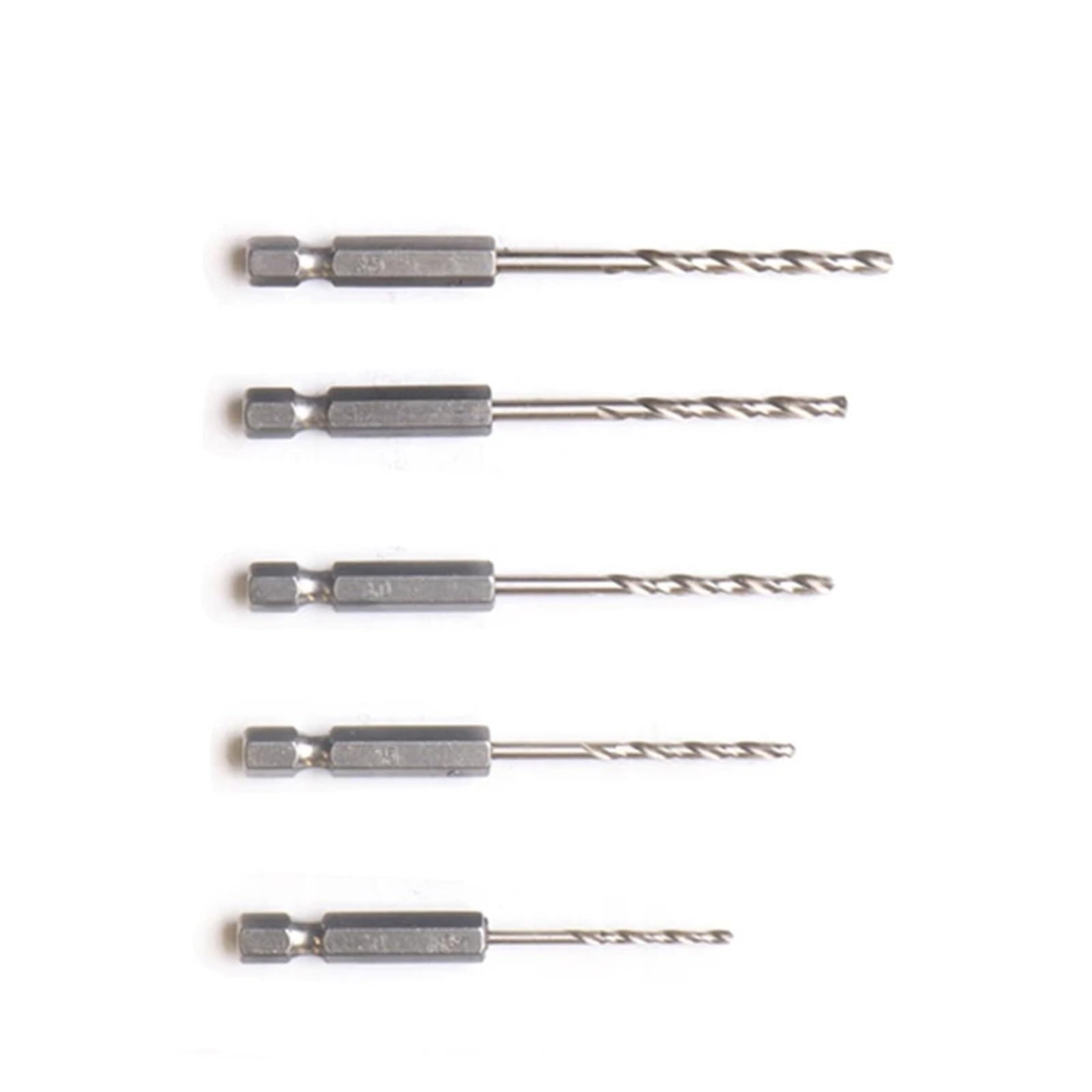 Juego de brocas de cobalto M35 de 13 uds, brocas helicoidales HSS CO de 1,5-6,5mm con vástago hexagonal de 1/4 "para metal endurecido y acero inoxidable