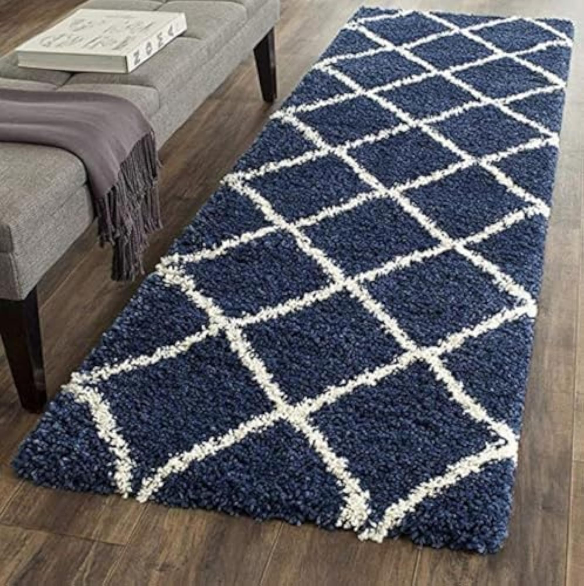 Microfiber Super Soft Anti Slip Carpet Runner Floor Mat