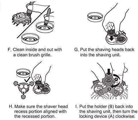 MAX-T Replacement Shaver Head - 100% Original Mens Rotary Shaver Replacement Head - Image 8