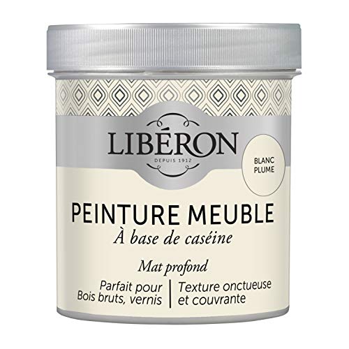 LIBERON Peinture meuble à base de caséine, Blanc Plume 500 ML