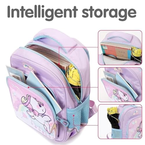 Image of Cots and Cuddles Cute Kawaii Bunny Soft Toy Large Capacity Backpack Bag for Primary School Girl Kids