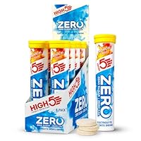 HIGH5 ZERO Electrolyte Tablet - Hydration Tablets Enhanced with Vitamin C - 0 Calories & Sugar Free - Boost Hydration, Performance & Wellness - Tropical, 160 Tablets (20x, Pack of 8)