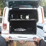 【Easy installation】Easy to installl, no drilling required,convenient and fast shipping.Holds Up to 300 lbs of Cargo.