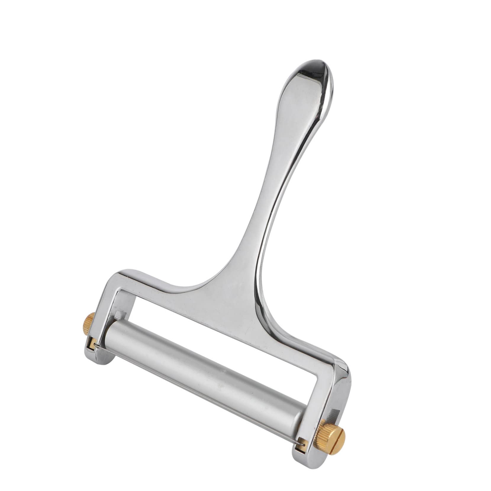 PRETYZOOM Alloy Cheese Slicer and Butter Cutter Tool Ergonomic Manual Cheese Cutting Gadget for Home Restaurant and Hotel Use for Cakes and Pastries Compact Design for Easy Storage