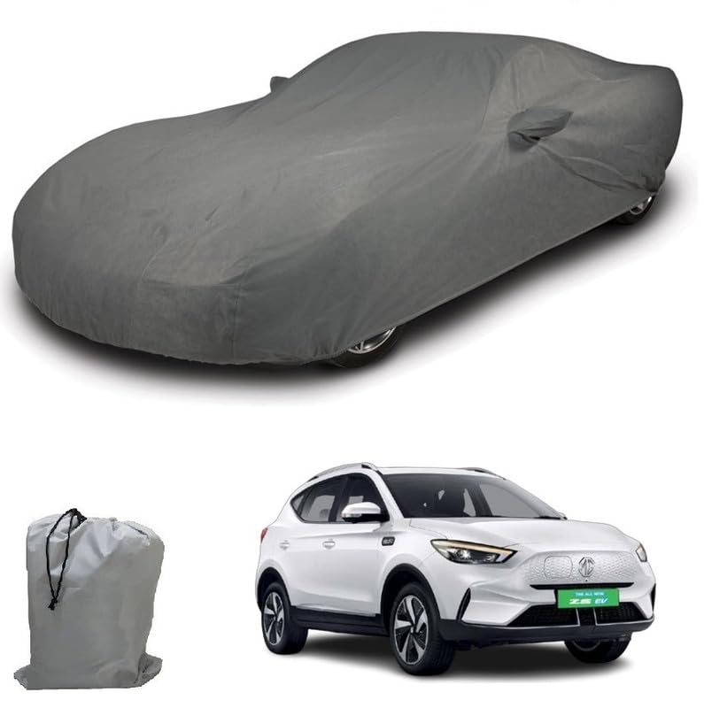 Image of ARCUATE Triple Layer Custom fit Car Body Cover for MG ZS EV |Top Layer Dustrproof | Middle Layer Waterproof | Bottom Layer Scratch Protection | Outdoor Indoor Fabric