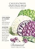 Cauliflower Chef's Choice Blend Heirloom Seeds 100 Seeds