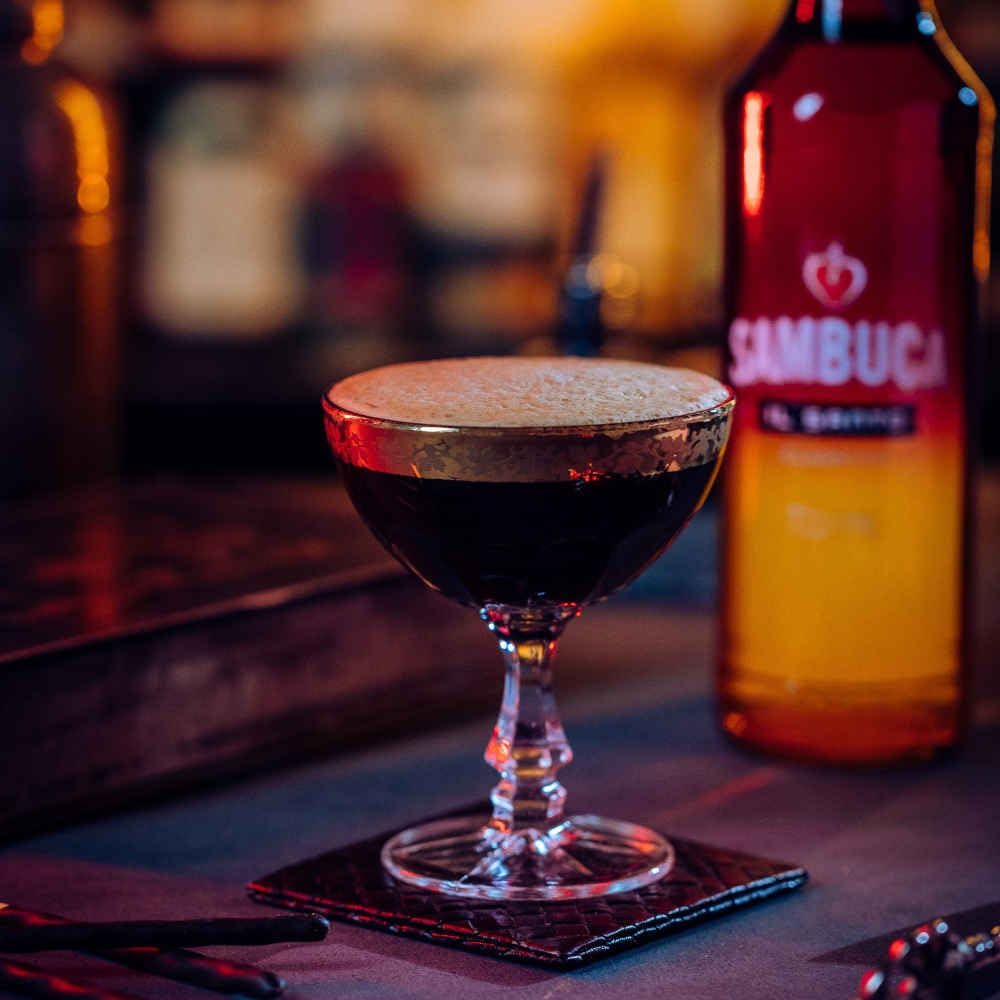 6 Flaschen Il Santo Sambuca a 0,7l 38% Vol.