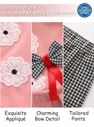 Image of Adorable Cute Toddler Baby Girl Clothing 2pcs Outfits
