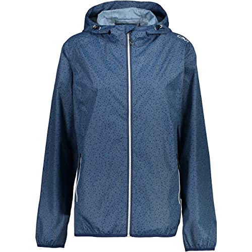 CMP - Damenjacke mit Regenkapuze, Blau, XS