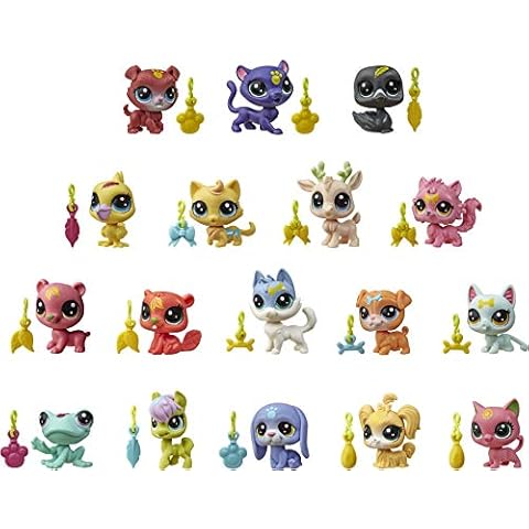 Littlest Pet Shop Lucky Pets Fortune Cookie Surprise Pet Toy, 150+ to Collect, Ages 4 & Up, Brown Cover