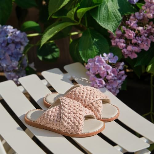 Image of THEE BRON Girls Cute Slip-On Slippers Stylish Sandals for Toddlers & Kids