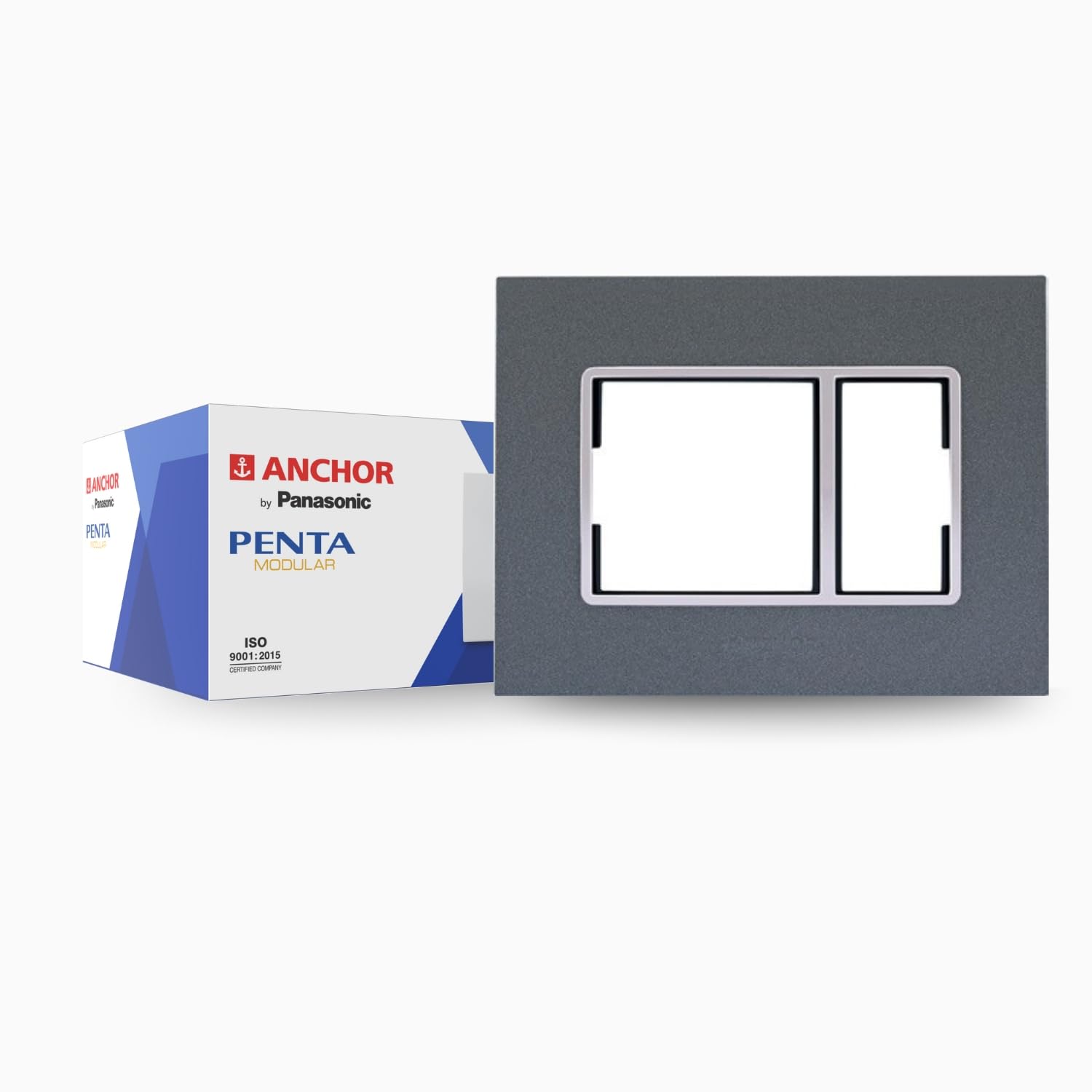 Anchor by Panasonic Penta 12 Module Gina Horizontal Cover Plate