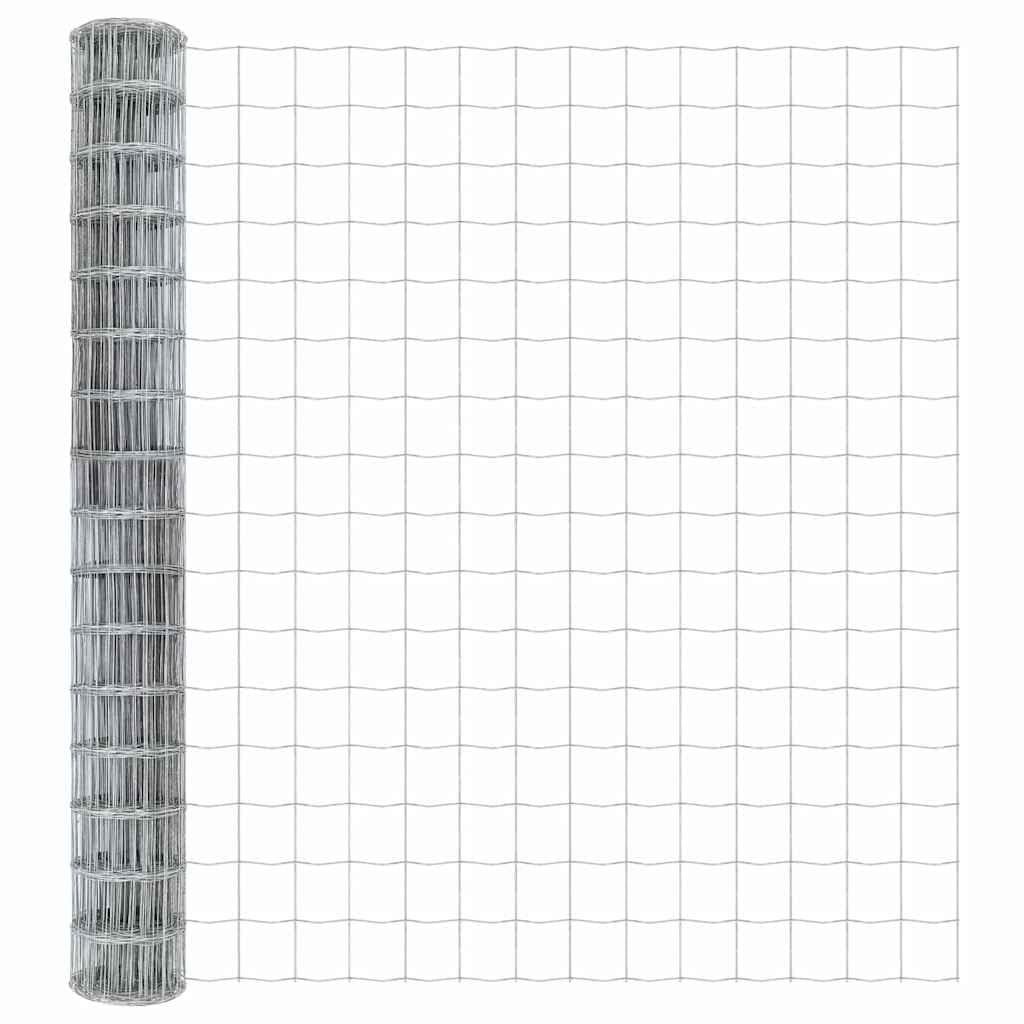 Euro Fence 1.5 x 10 m PVC-Coated Iron Garden Fencing Panel Modern European Design Stain Resistant Outdoor Privacy Fence for Terrace and Landscape Partitioning Simple Assembly