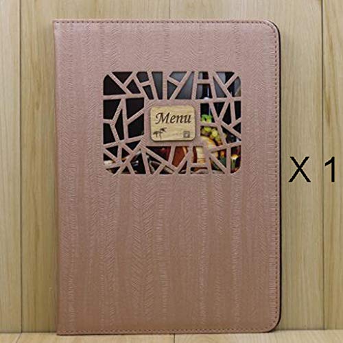 HYDD protèges Menu Porta Menù Set di 4,6,10,15,1 (310 * 220 Mm) per ristoranti e Pub for i possessori di Carta di Menu e Le tabelle Quadro pubblicità Portacartelloni Desktop