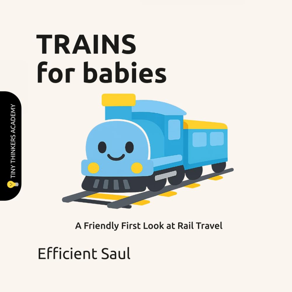 Trains for Babies (Tiny Thinkers Academy): A Friendly First Look at Rail Travel (Tiny Thinkers Academy - STEM for Babies)