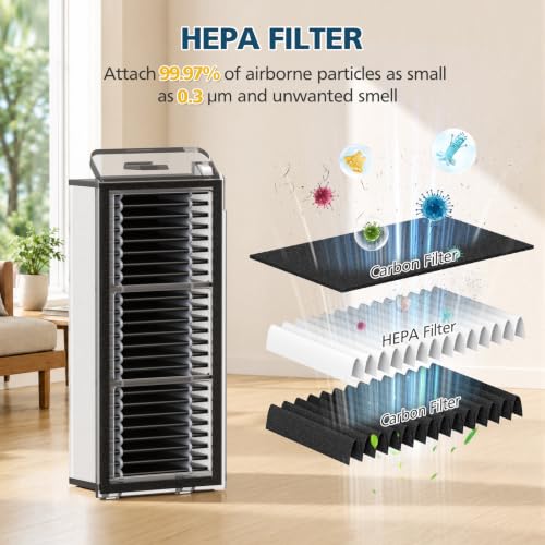 Image of Replacement Accessories for Mova V50 Ultra, for Dreame X50 Ultra / L50 Ultra / L40s Ultra / Matrix10, with 2*Main Roller Brush, 6*Side Brushes, 4*HEPA Filters, 6*Dust Bags, 6*Mop Pads