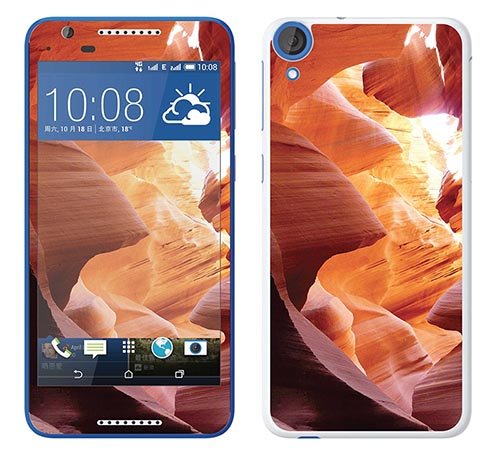 Royal RS 96611 Sticker Stickers FOR HTC Desire 820 with Antelope Canyon Motif