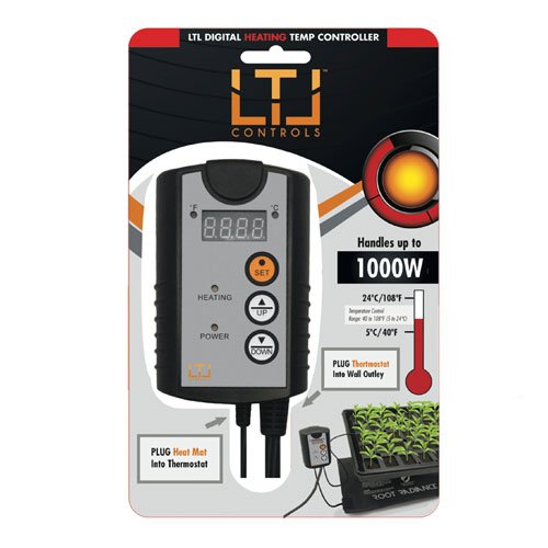 LTLDigital Thermostat for Heat Mat - Temperature Controller