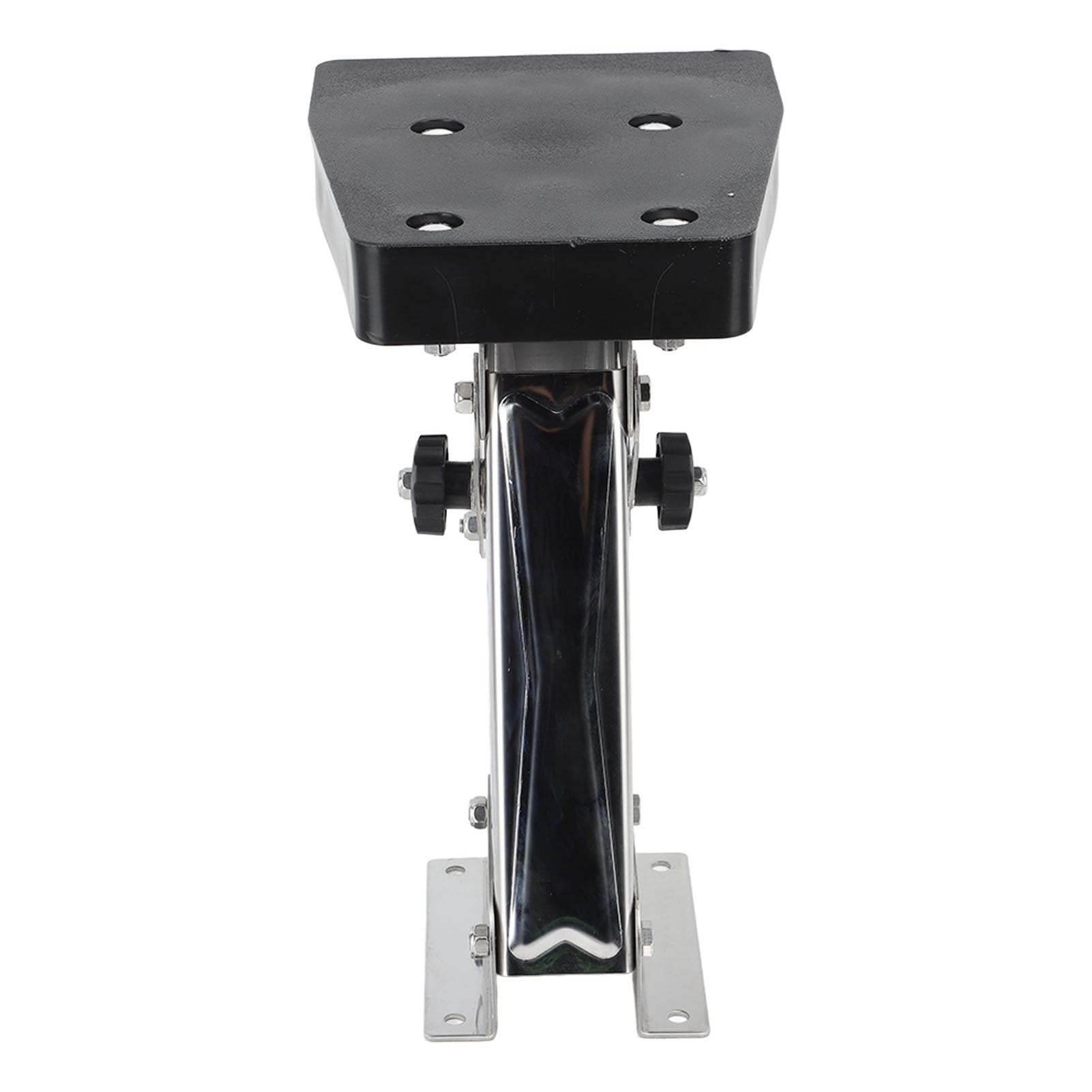 Tbest Soporte de Motor Fueraborda Soporte Fueraborda Auxiliar de Motor para Barco Asistencia de Resorte de Acero Inoxidable 304 110 Lb 5 Posiciones Ajustable para Barcos
