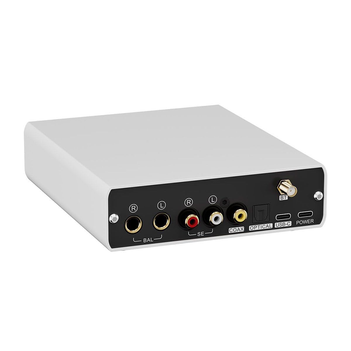 Topping E50II DAC USB kompaktowy na biurko Hi-Res Audio z AK4497S, DSD512, 10-pasmowym PEQ i Bluetooth LDAC do słuchawek i głośników, biały