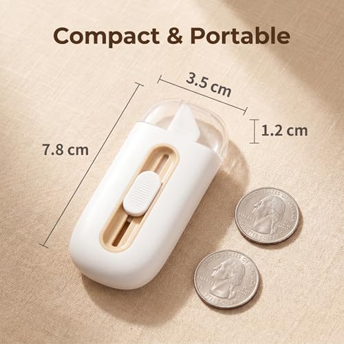 Image of 3PCS Ceramic Box Cutter, Mini Safety Box Opener with Retractable Blade, Cute Small Package Opener Tool for Home, Office & Warehouse Use