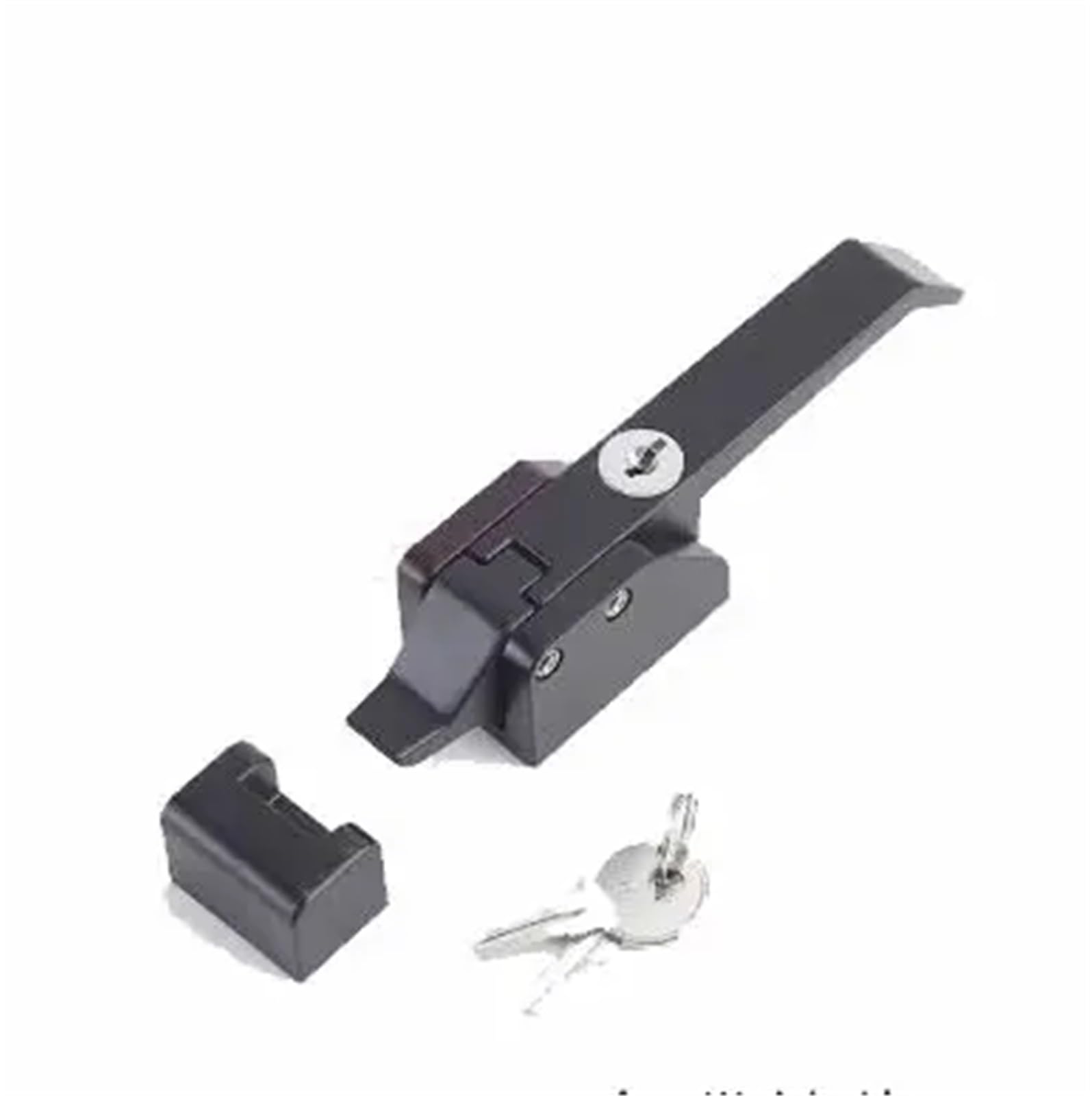 Sxolcoufoh Black With Key Dk615 Refrigerator Door Cabinets Freezer Handles Cabinet Lock 1Pcs(Black With Key)