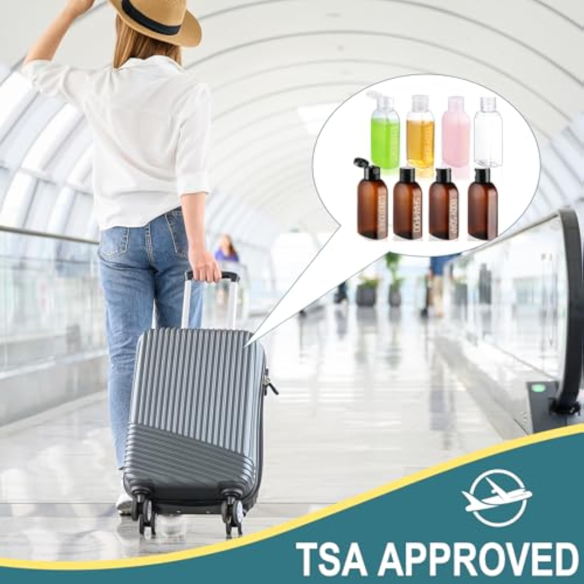 Travel Bottles for Toiletries, TSA Approved Containers