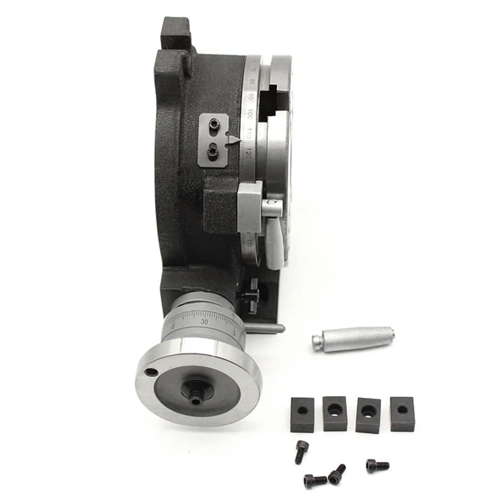 Fresadora de doble propósito vertical y horizontal de 150 mm de diámetro con mesa giratoria vertical horizontal de alta precisión