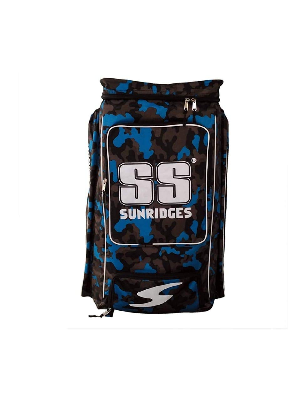 SS Camo Duffle Cricket Kit Bag Blue
