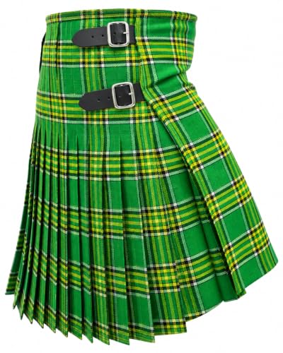 Image of Mens Scottish Tartan Kilt - 13oz Highland Casual Kilt for Men - 11 Tartans
