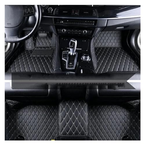 Tapis de sol voiture pour Toyota Raize cuir imperméable anti-saleté beige noir